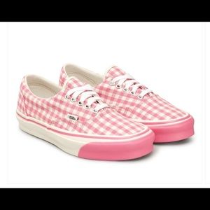 Comme Des Garcons Checkered Pink Vans